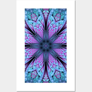 Fractal Mandala Posters and Art